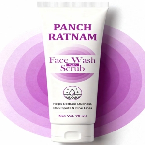 Panch Ratnam Facewash With Scrub